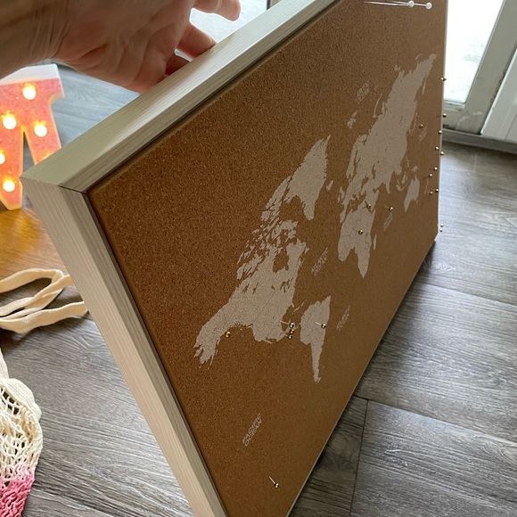 Note board Marquis letter M and ombré mesh bag - Picture 5 of 10